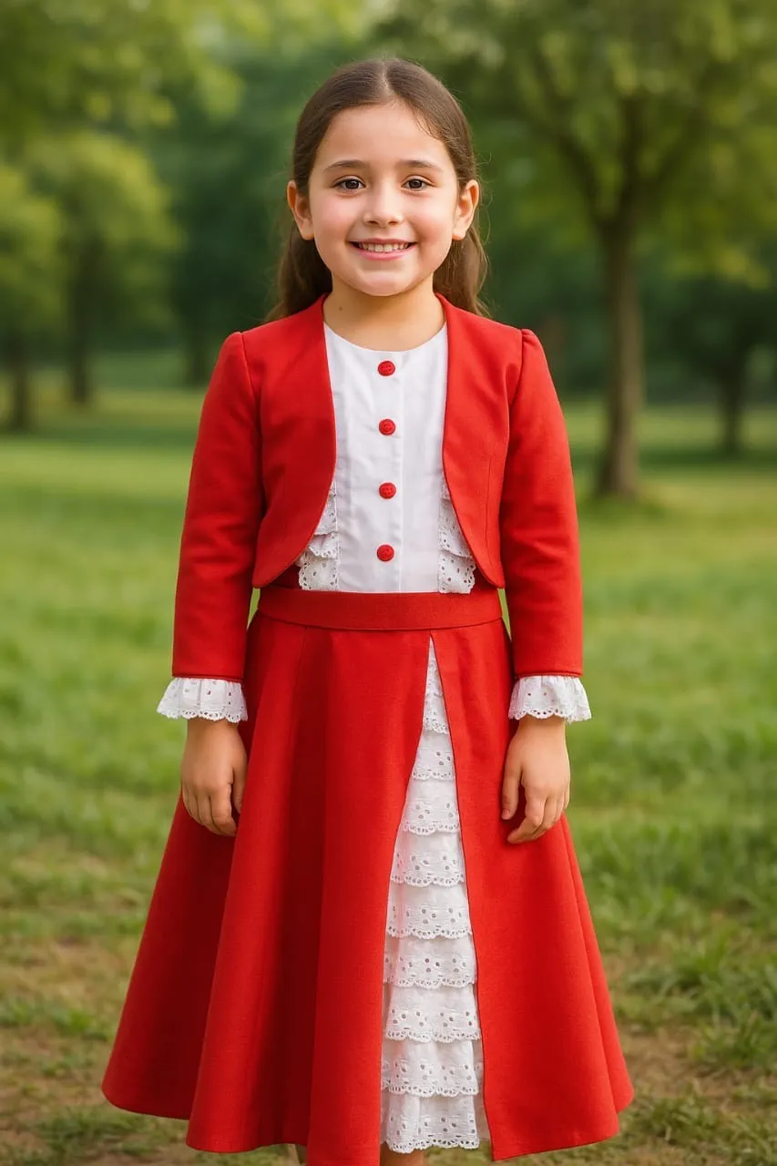 Vestido de huasita elegante PRE VENTA