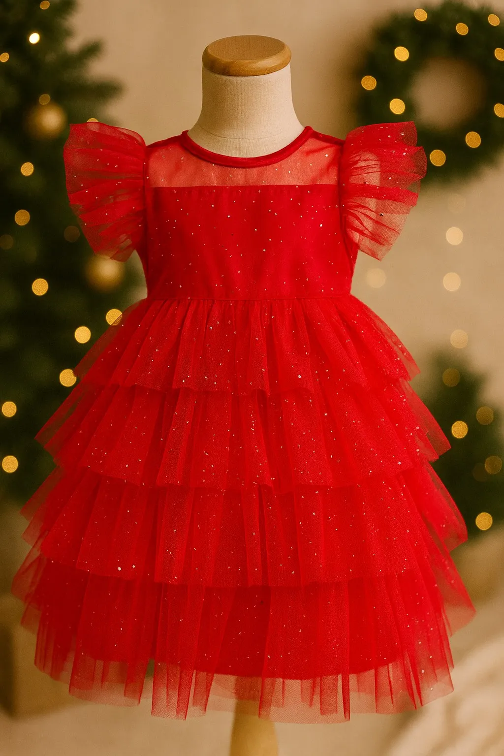 Vestido Noche Buena vuelitos